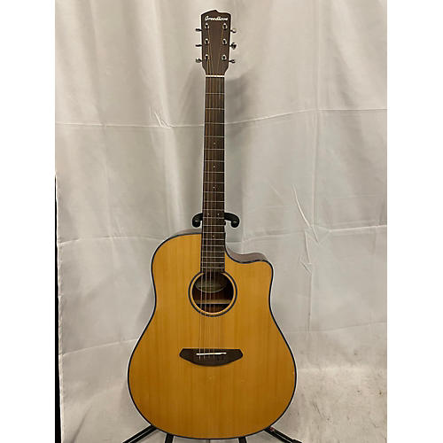 Breedlove Discovery Dreanought Cutaway Acoustic Electric Guitar Natural