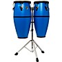 LP Discovery II Series Conga Set With Stand - 10 and 11 in. Race Car Blue