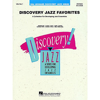 Hal Leonard Discovery Jazz Favorites - Alto Sax 1 Jazz Band Level 1-2 Composed by Various