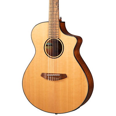 Breedlove Discovery S CE Red Cedar Nylon-String Classical Acoustic-Electric Guitar -