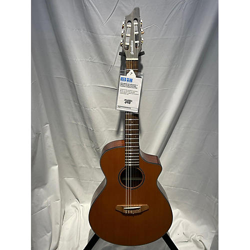 Breedlove Discovery S Concert Nylon CE Classical Acoustic Electric Guitar Natural