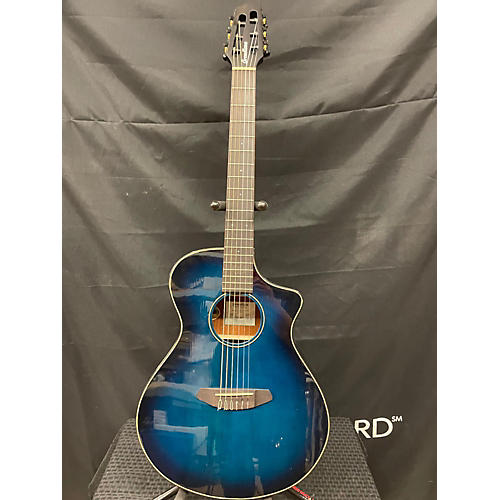 Breedlove Discovery S Concert Nylon Classical Acoustic Electric Guitar twilight burst