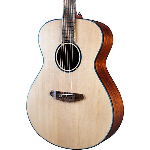 Breedlove Discovery S Sitka-African Mahogany Concert Acoustic Guitar Natural