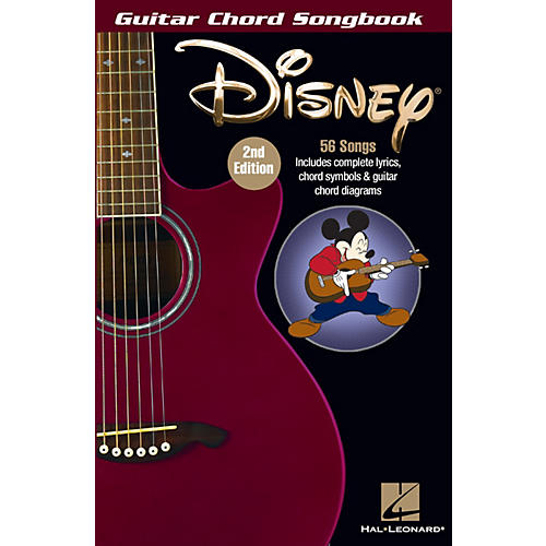 Hal Leonard Disney - Guitar Chord Songbook - 2nd Edition
