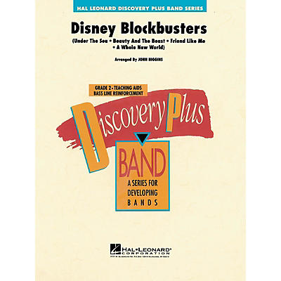 Hal Leonard Disney Blockbusters - Discovery Plus Concert Band Series Level 2 arranged by John Higgins
