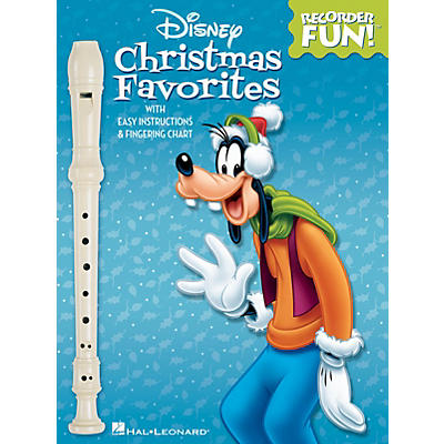 Hal Leonard Disney Christmas Favorites Recorder Series Softcover