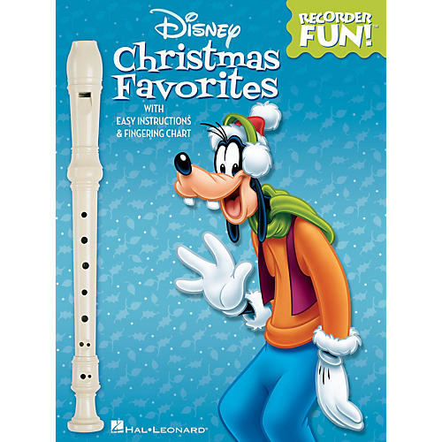 Hal Leonard Disney Christmas Favorites Recorder Series Softcover