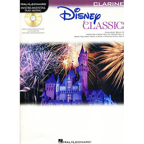 Hal Leonard Disney Classics Instrumental Play Along (Book/CD) Clarinet