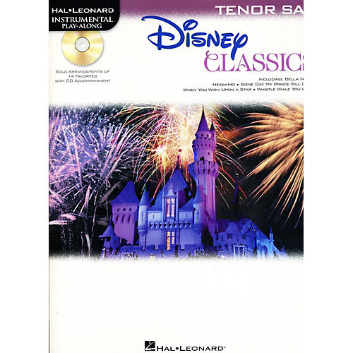 Hal Leonard Disney Classics Instrumental Play Along (Book/CD) Tenor Sax