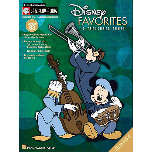 Hal Leonard Disney Favorites - Jazz Play-Along Volume 93(CD/Pkg)