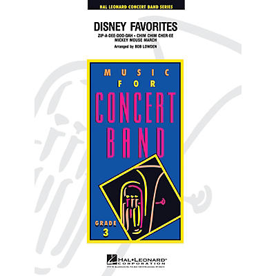 Hal Leonard Disney Favorites - Young Concert Band Level 3 by Bob Lowden