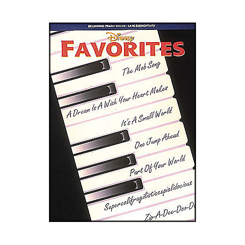 Disney Favorites Beginning Piano Solos Late Elementary