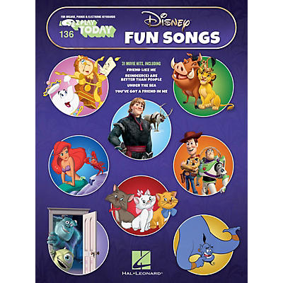 Hal Leonard Disney Fun Songs E-Z Play Today Volume 136 Songbook