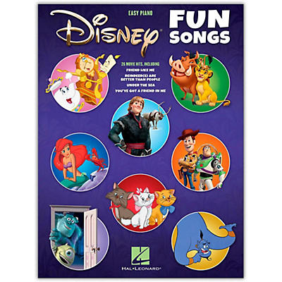 Hal Leonard Disney Fun Songs for Easy Piano