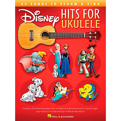 Hal Leonard Disney Hits for Ukulele - 23 Songs to Strum & Sing