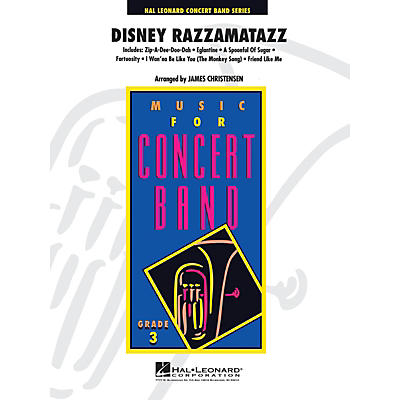 Hal Leonard Disney Razzamatazz Full Score Concert Band