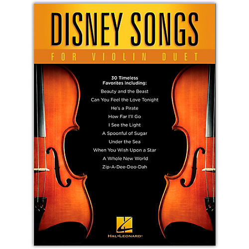 Hal Leonard Disney Songs for Violin Duet