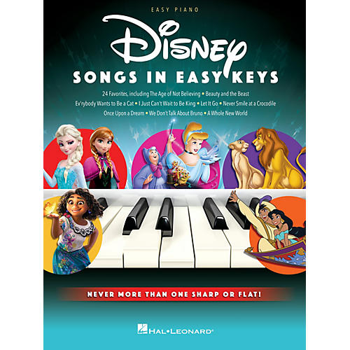 Hal Leonard Disney Songs in Easy Keys - Easy Piano Songbook