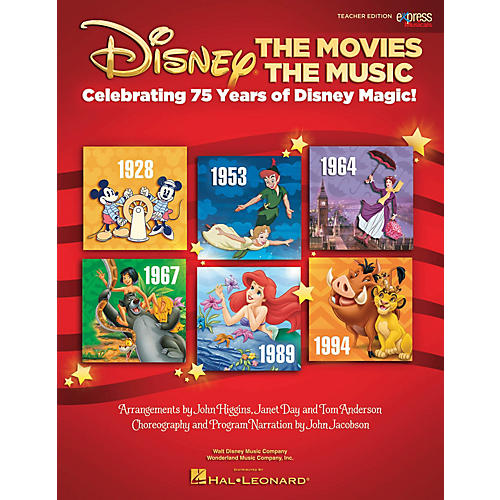 Hal Leonard Disney: The Movies The Music (Celebrating 75 Years of Disney Magic!) singer 20 pak by John Higgins
