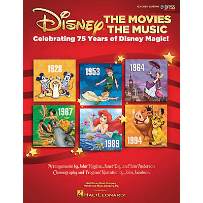 Hal Leonard Disney: The Movies The Music Performance/Accompaniment CD Arranged by John Higgins