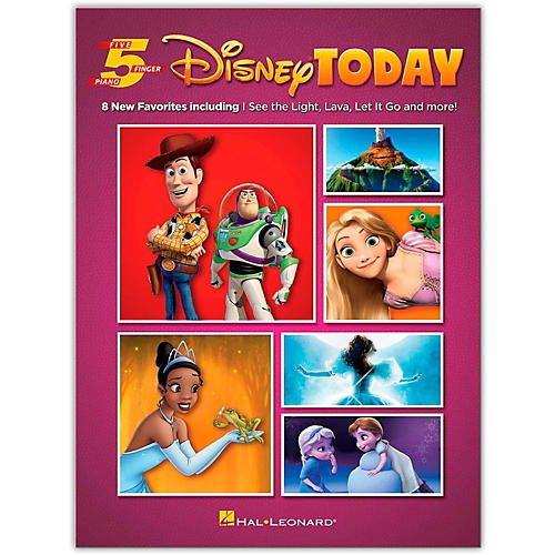 Hal Leonard Disney Today 5 Finger Piano Songbook