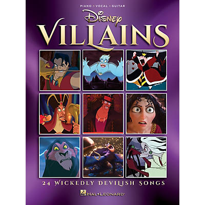 Hal Leonard Disney Villains (24 Wickedly Devilish Songs) Piano/Vocal/Guitar Songbook