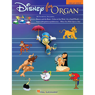 Hal Leonard Disney for Organ Organ Series Softcover