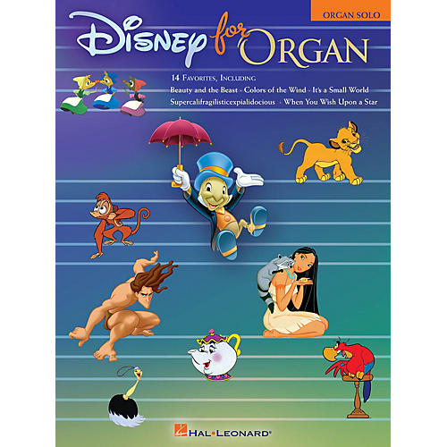 Hal Leonard Disney for Organ Organ Series Softcover