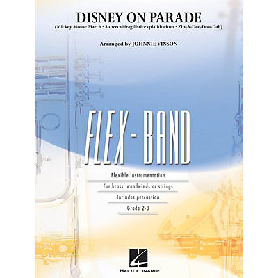 Hal Leonard Disney on Parade Concert Band Level 2-3 Arranged by Johnnie Vinson
