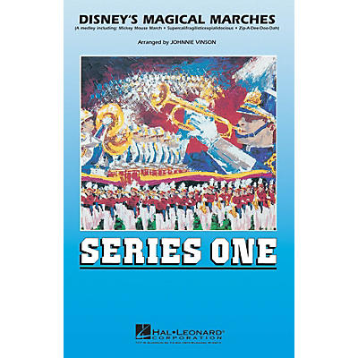 Hal Leonard Disney's Magical Marches Marching Band Level 2 Arranged by Johnnie Vinson