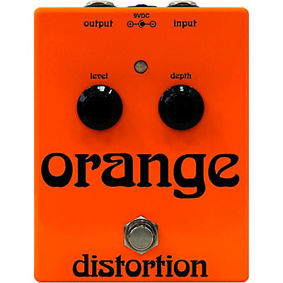 Orange Amplifiers Distortion Effects Pedal