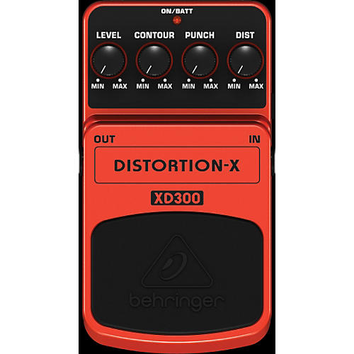 Distortion-X XD300 Guitar Effects Pedal