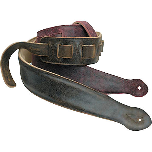 Distressed Leather Guitar Strap