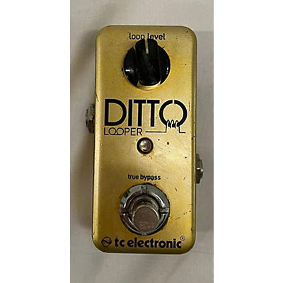 TC Electronic Ditto Looper Limited Edition Gold Pedal