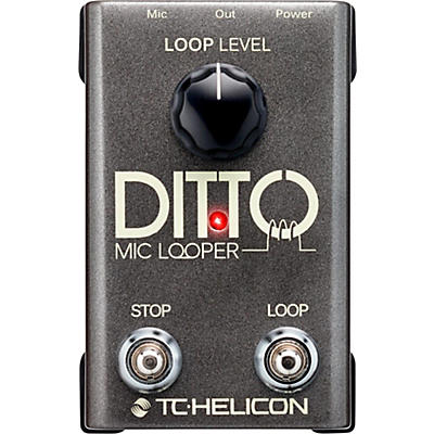 TC Helicon Ditto Mic Looper Pedal