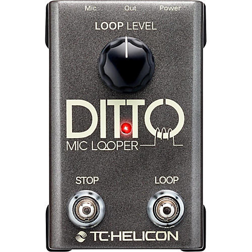 TC Helicon Ditto Mic Looper Pedal Condition 1 - Mint