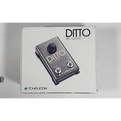 TC Helicon Ditto Mic Looper Pedal