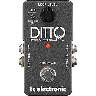 TC Electronic Ditto Stereo Looper Guitar Effects Pedal