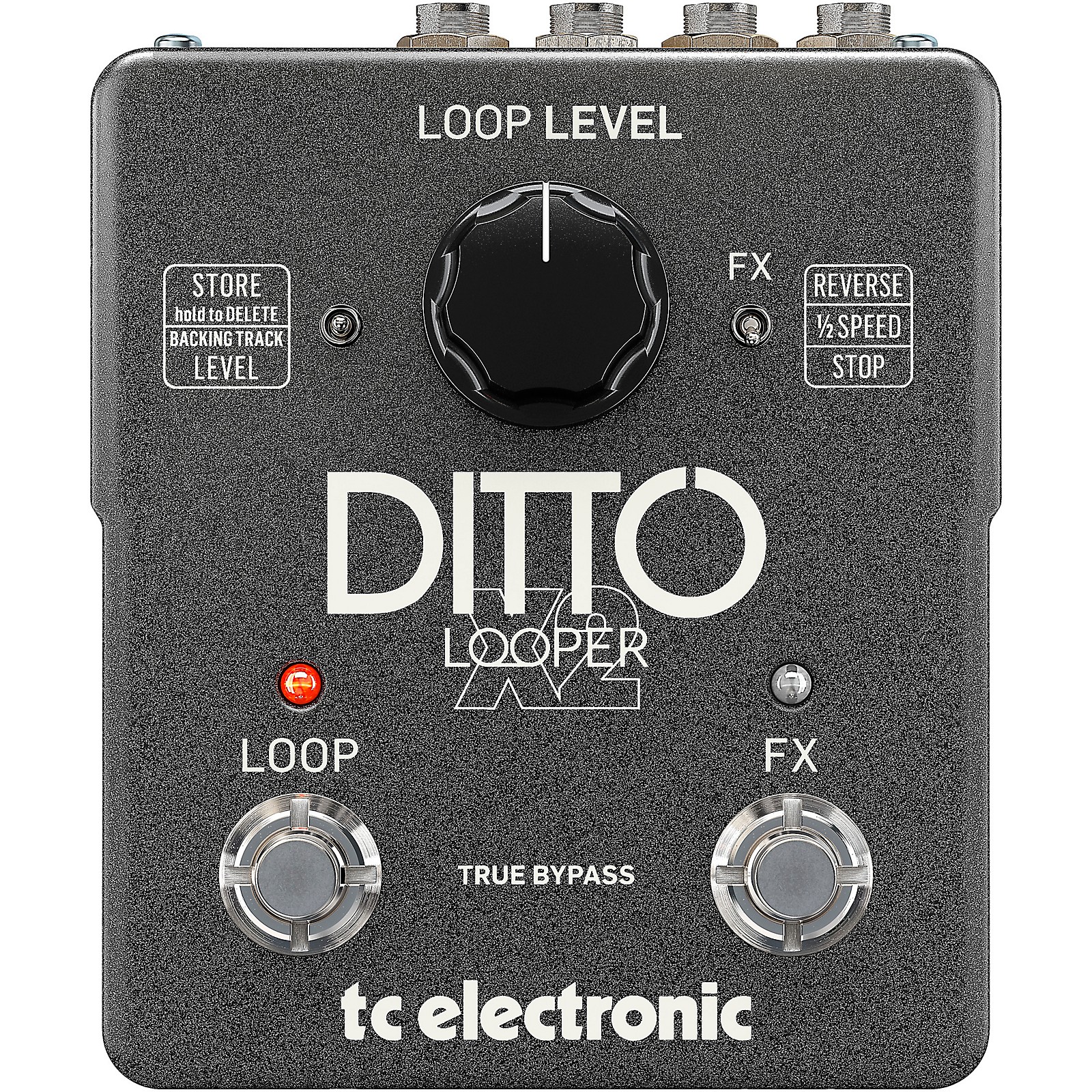 TC Electronic Ditto X2 Looper Effects Pedal Musician's Friend