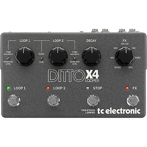 TC Electronic Ditto X4 Looper Effects Pedal