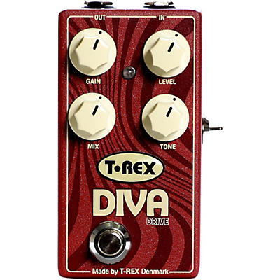 T-Rex Engineering Diva Overdrive Guitar Effects Pedal