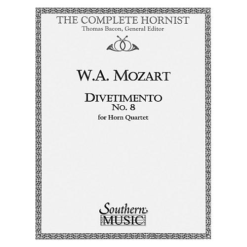 Southern Divertimento No. 8 (Horn Quartet) Southern Music Series Arranged by Marvin Howe