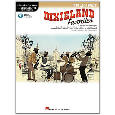 Hal Leonard Dixieland Favorites for Trumpet Instrumental Play-Along Book/Audio Online