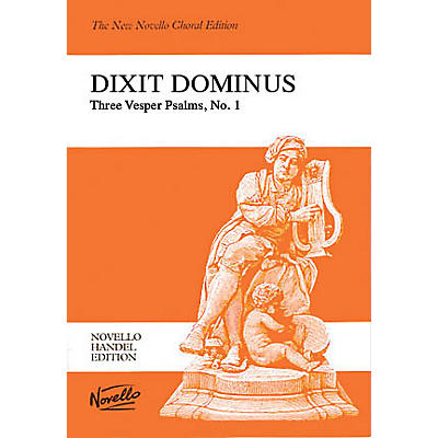 Novello Dixit Dominus (Vocal Score) SATB Composed by George Frederich Handel