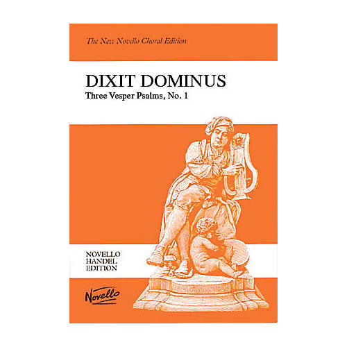 Novello Dixit Dominus (Vocal Score) SATB Composed by George Frederich Handel