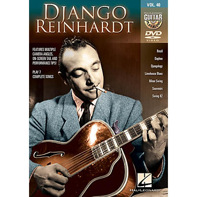 Hal Leonard Django Reinhardt (Guitar Play-Along DVD Volume 40) Guitar Play-Along DVD Series DVD by Django Reinhardt