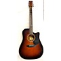 Used SIGMA Dm4cv Acoustic Electric Guitar Sunburst