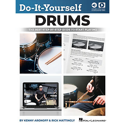 Hal Leonard Do-It-Yourself Book/Online Media for Drums