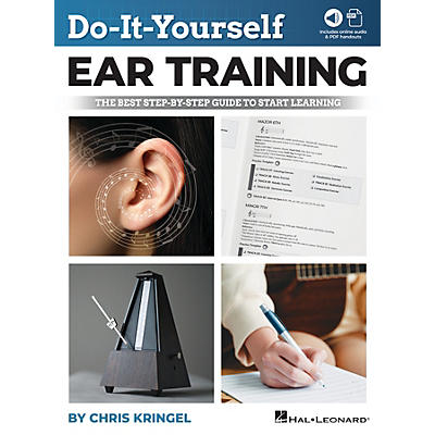 Hal Leonard Do-It-Yourself Ear Training - The Best Step-by-Step Guide to Start Learning Book/Online Audio