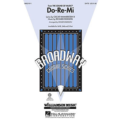 Hal Leonard Do-Re-Mi (from The Sound of Music) SAB Arranged by Roger Emerson